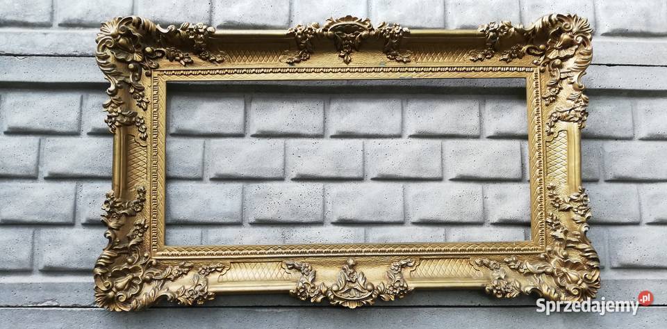 Rama ozdobna stylowa do lustro obraz toaletka mazowieckie Sulbiny