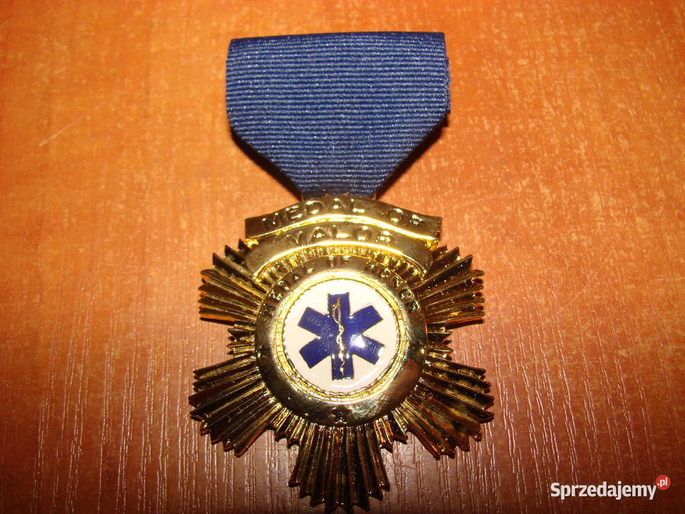 MEDAL OF VALOR odznaczenie USA Pruszcz Gdański