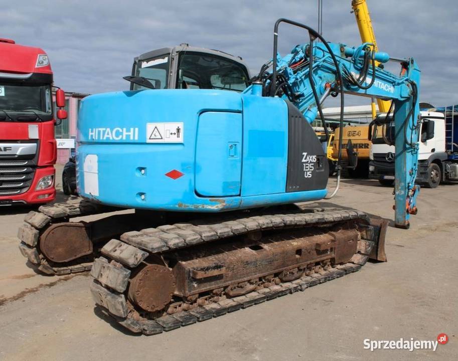 Koparka gasienicowa Hitachi ZX 135 US 12703h Warszawa