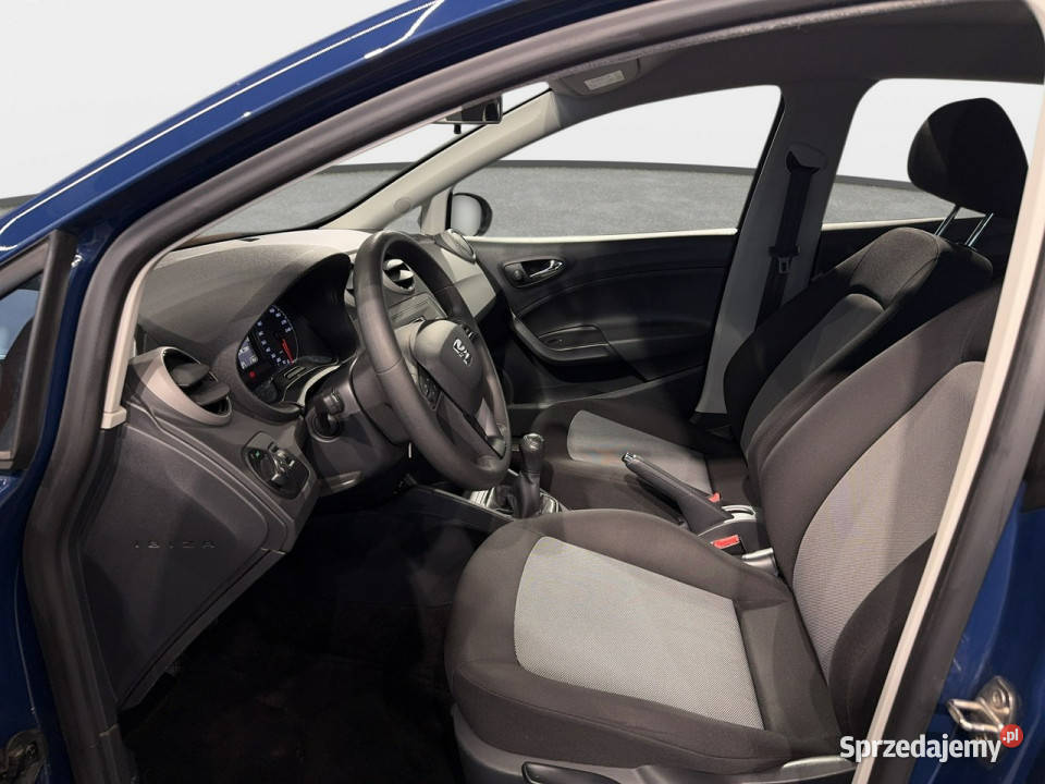 Seat Ibiza Reference 12TSI 90 M5 2016 r salon centralny zamek Myślenice