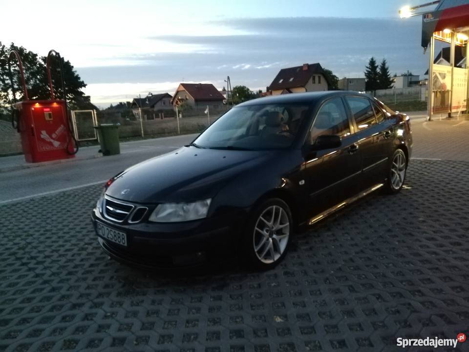Saab 93 19 TID 2007 automat skóra środek polift nieuszkodzony