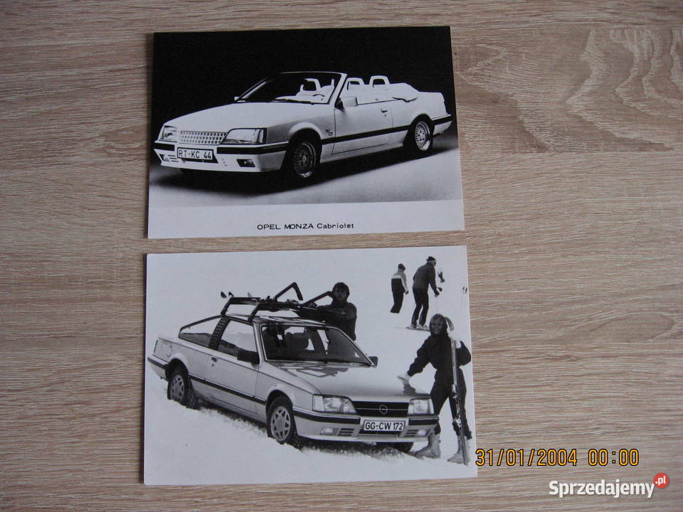 OPEL Monza stara fotografia GM PRL auto klasyk Przemyśl