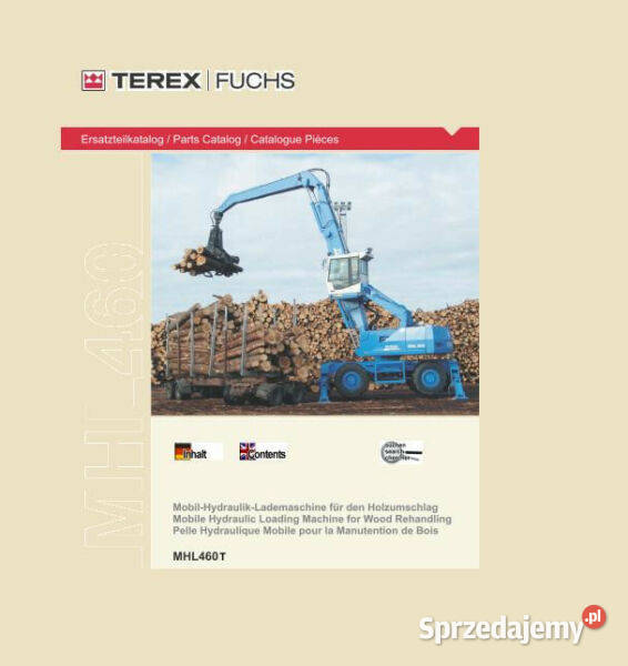TEREX Fuchs MHL 460 T MHL 331 MHL 320 katalog Kielce