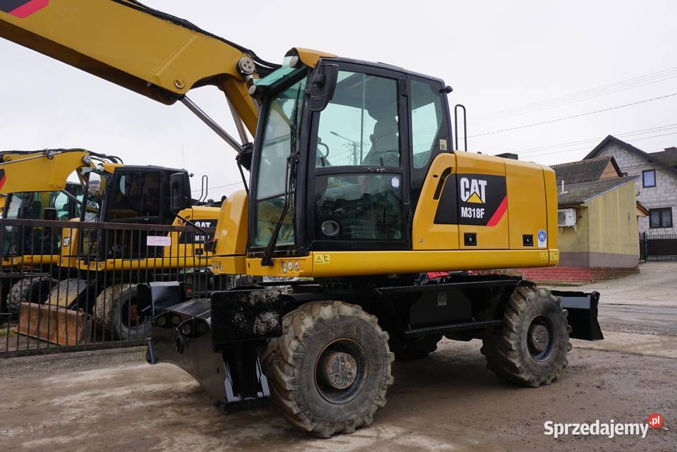 Koparka kołowa CAT M 318 F 2016 świętokrzyskie Jeziorko