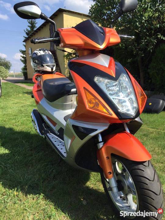 Skuter LINGBEN 50 dodatki KONIN SZYBKI 4KM wielkopolskie Konin