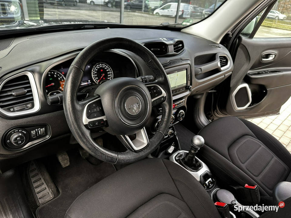 Jeep Renegade Navi Grzane fotele Climatronic światła do jazdy dziennej Kąty Opolskie