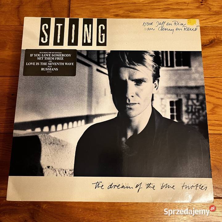 Płyta winylowa Sting The Dream Of The Blue