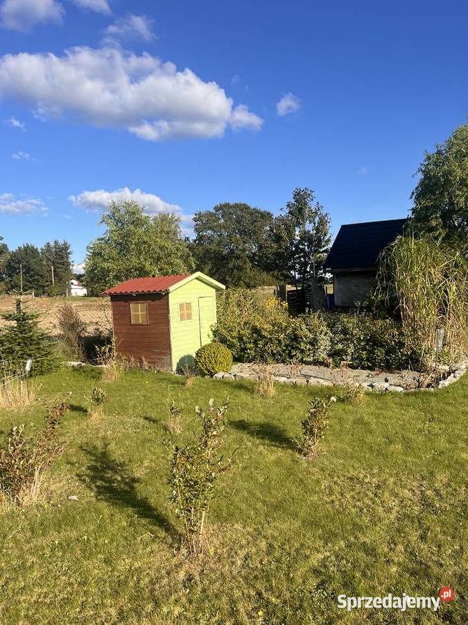 Działka 2826 m Strzelinko prąd altana kontener 92zł/m2 Sprzedaż