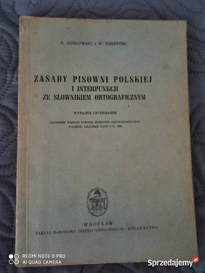 ZASADY PISOWNI POLSKIEJ I INTERPUNKCJI Książki naukowe i popularnonaukowe Warszawa