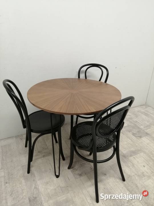 stolik kawowy kawiarniany kuchenny okrągły blat Radomsko