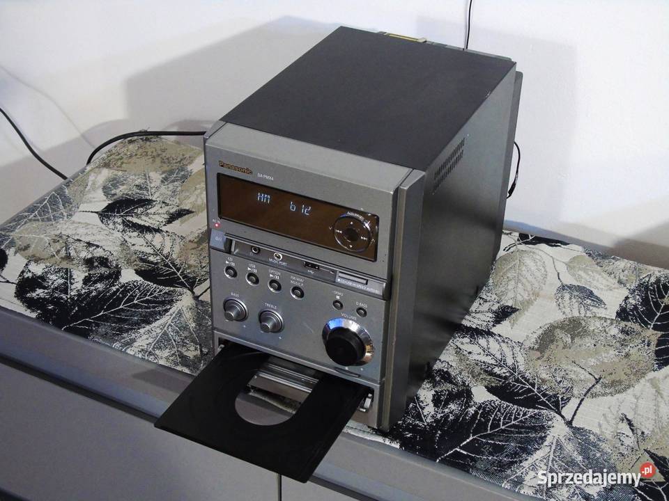 Wieża Panasonic SAPMX4 USB mp3 RDS CD AUX