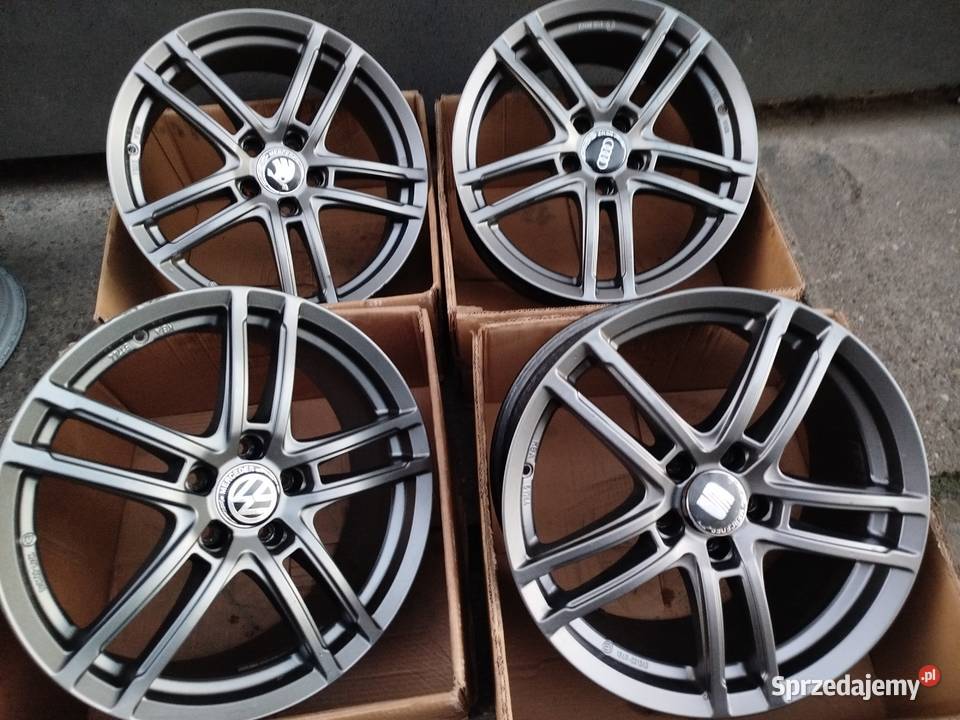 A323Alufelgi uzywane 17 5x112 et 38 Vw Skoda