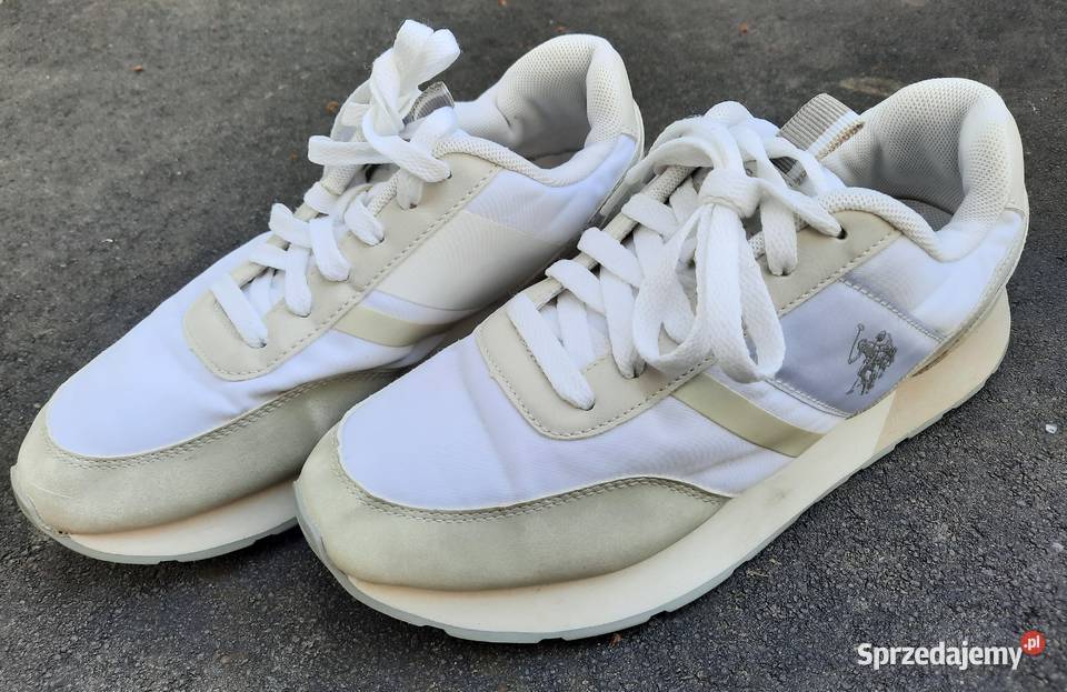 38 US Polo damskie sneakersy białe 235 23.5cm śląskie Szczerbice sprzedam