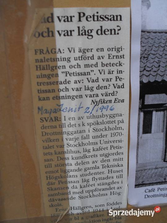 Litografia Skandynawska Ernst Hllgren Warszawa