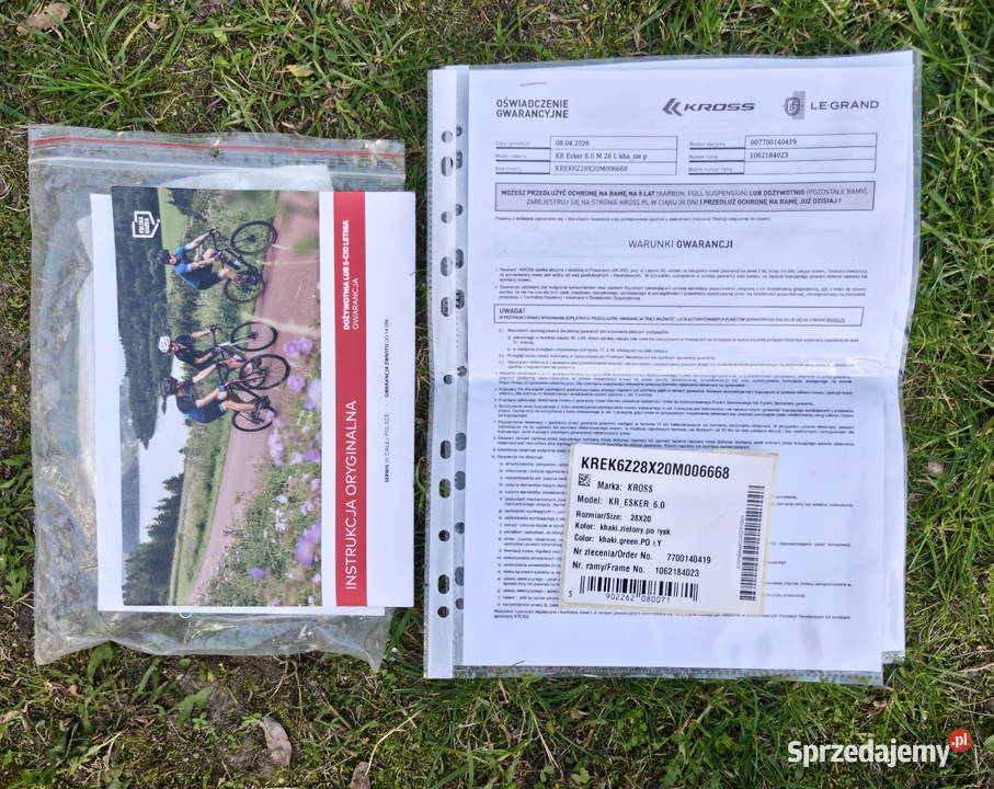 Kross Esker 60 Gen2 rama L 20 koło 28 zielony sprzedam