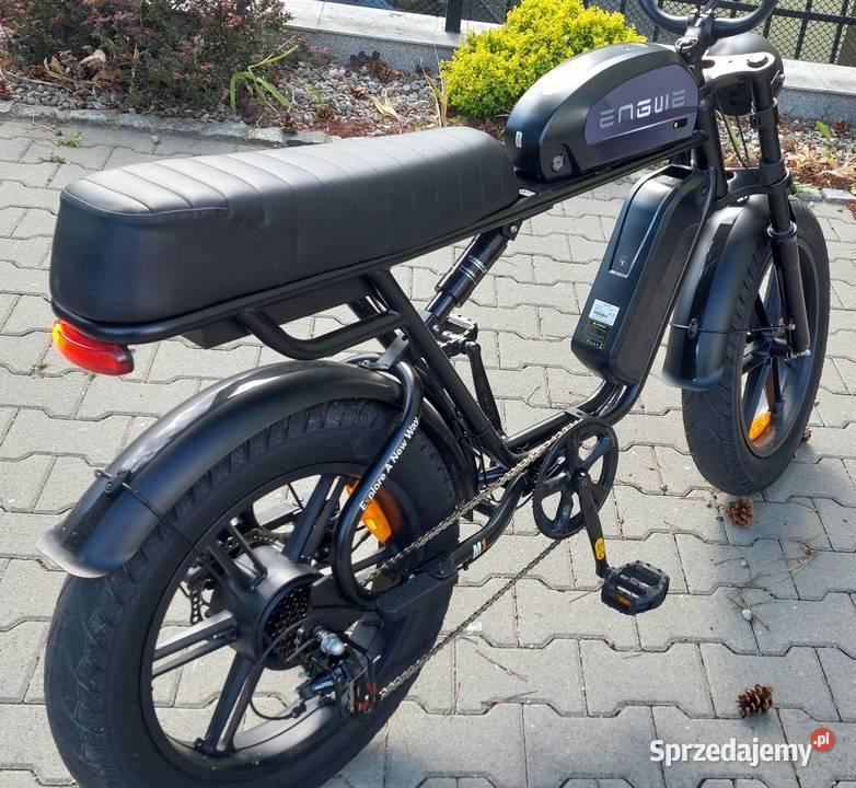Rower elektryczny dwuosobowy engwe m1 zasieg 170 lubuskie Gorzów Wielkopolski sprzedam