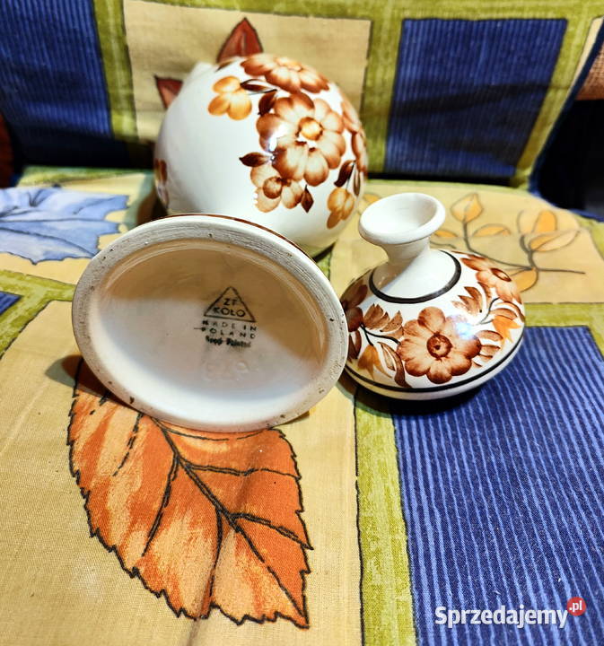 Ceramika Amfora fajans KOŁO PRL lubelskie Lublin sprzedam