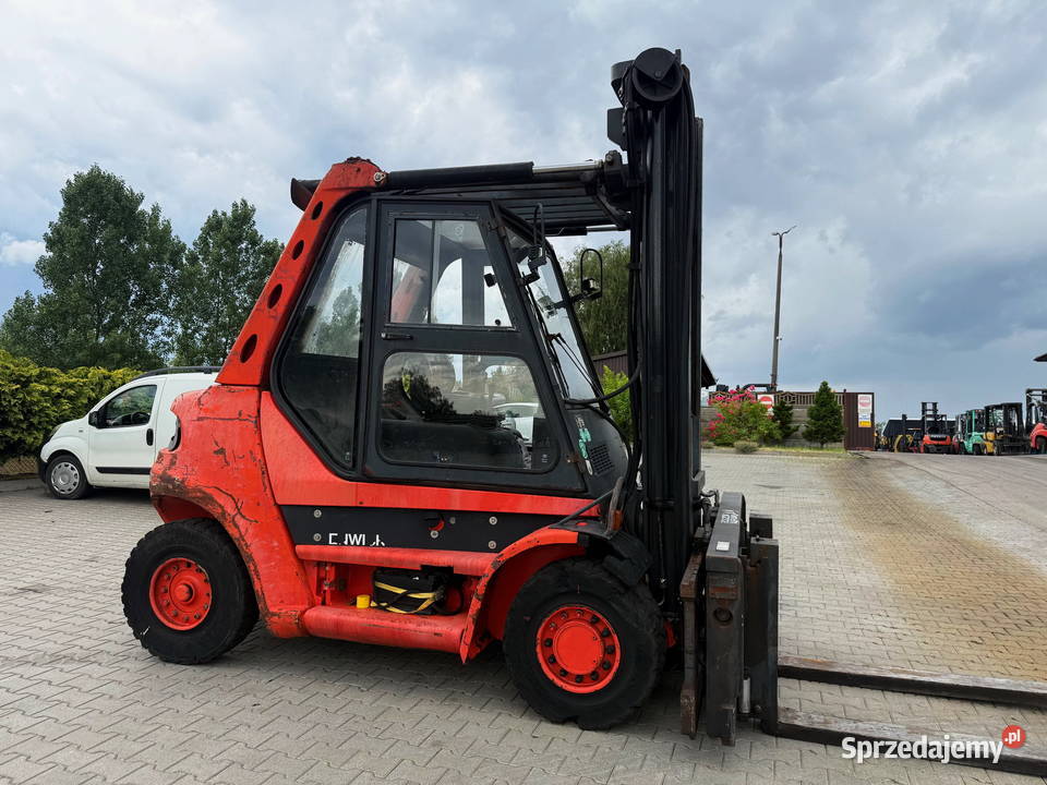 wózek widłowy LINDE H50D H60D przesuw pozycjoner Linde łódzkie Działoszyn