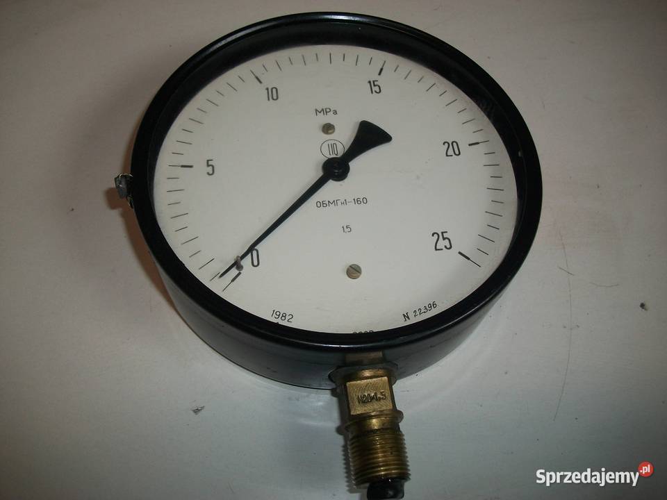 Manometr 160 mm produkcj CCCP Olkusz sprzedam
