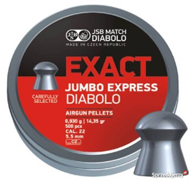 Diabolo JSB JUMBO EXACT EXPRESS kal552 mazowieckie Warszawa sprzedam