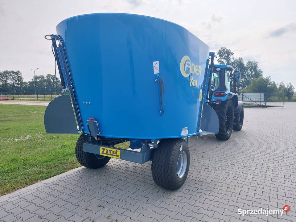 Wóz Paszowy Zamet Fider 8m3 nie Euromilk Rolnictwo wielkopolskie Koło
