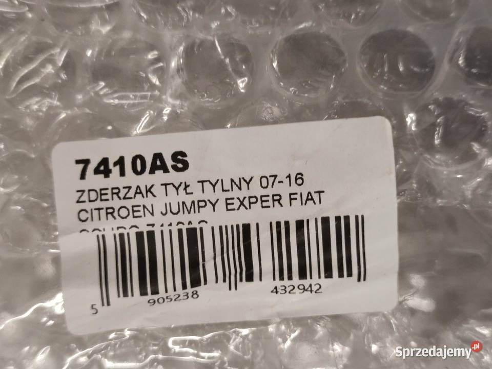 ZDERZAK TYŁ JUMPY VF7 EXPERT SCUDO 270 272 2007 Zderzaki