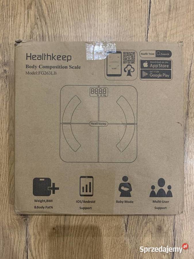 Waga Do Ciała Healthkeep 13 Funkcji Bluetooth 40 podkarpackie Stalowa Wola sprzedam