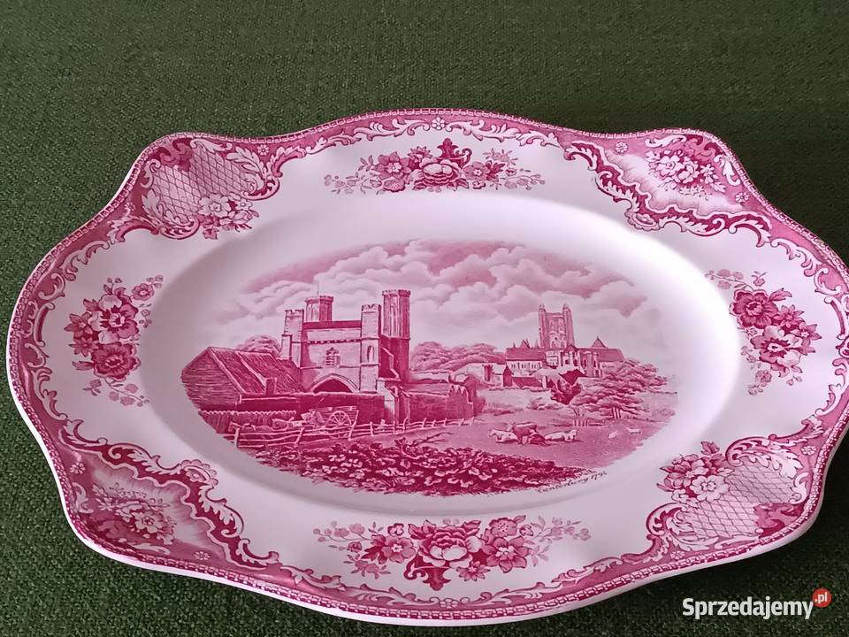 Duża patera Johnson Bros piękna Gorlice