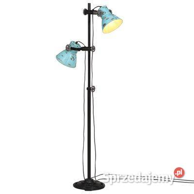 vidaXL Lampa stojąca 25 W postarzany