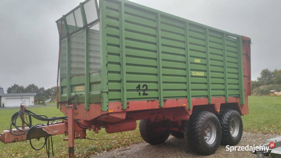 Przyczepa objętościowa Hawe ULW25T Kaweco Joskin nieuszkodzony Wąwelno