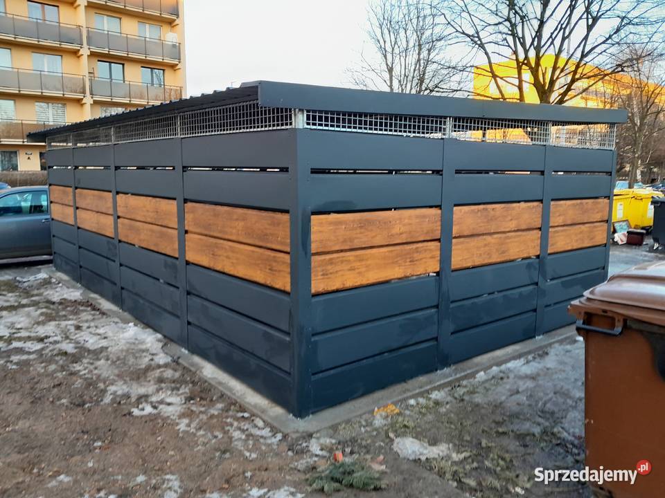 Osiedlowa wiata śmietnikowa Białystok sprzedam
