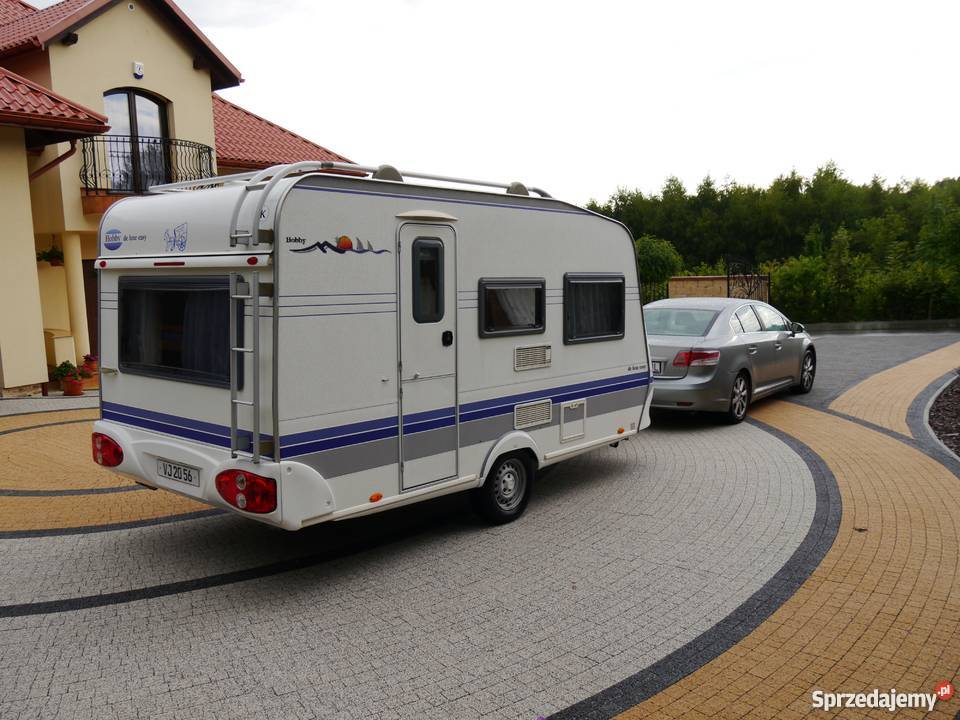 Piękna przyczepa kempingowa HOBBY 400 z 2006 r 1 Rzeszów sprzedam