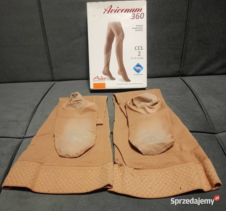 Pończochy uciskowe 2 klasa kompresji Aries Bochnia sprzedam