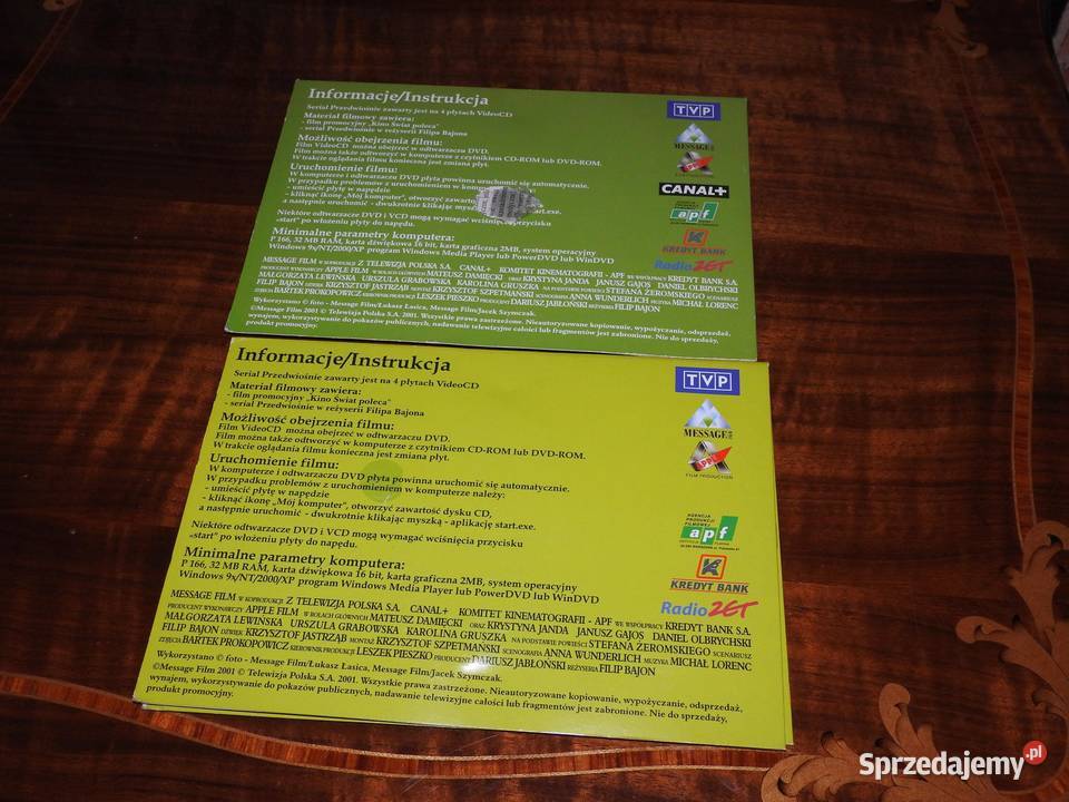 Film przedwiośnie VCD 4 płyty Przemyśl