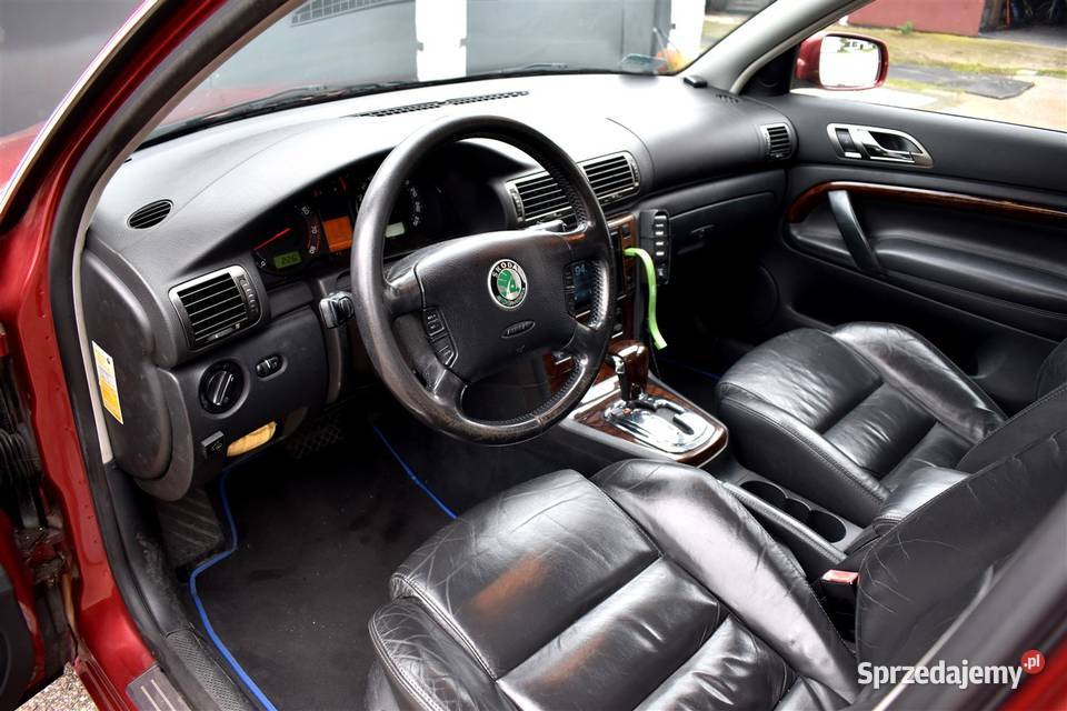 Skoda Superb 28 BENZYNA GAZ skóry automat xenon Elbląg