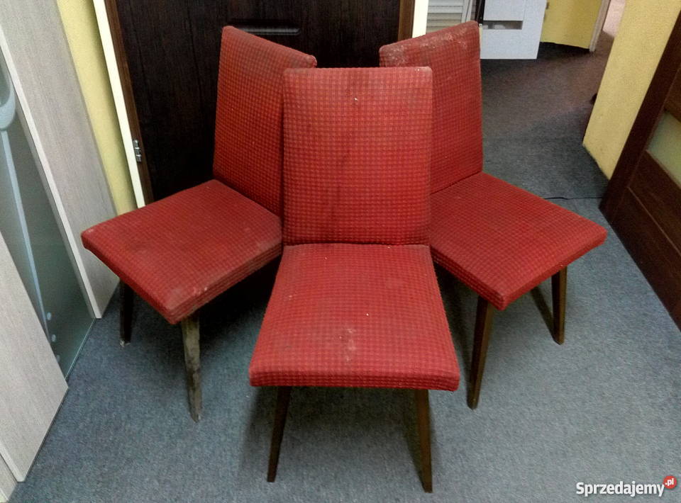 Krzesło, Vintage, Fotel PRL