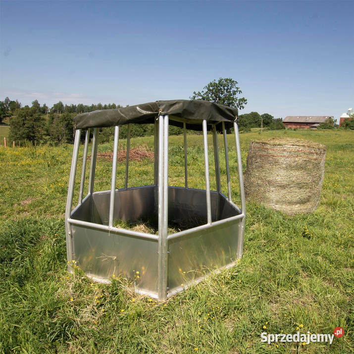 Paśnik bydła sześciokątny z zadaszeniem 12