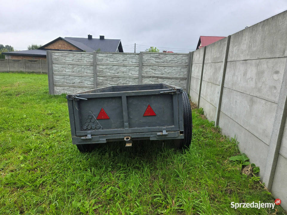 rolnicze SAM Przyczepa Rolnicza 1 osiowa Rok produkcji 2007 Przyczepy Tarnów