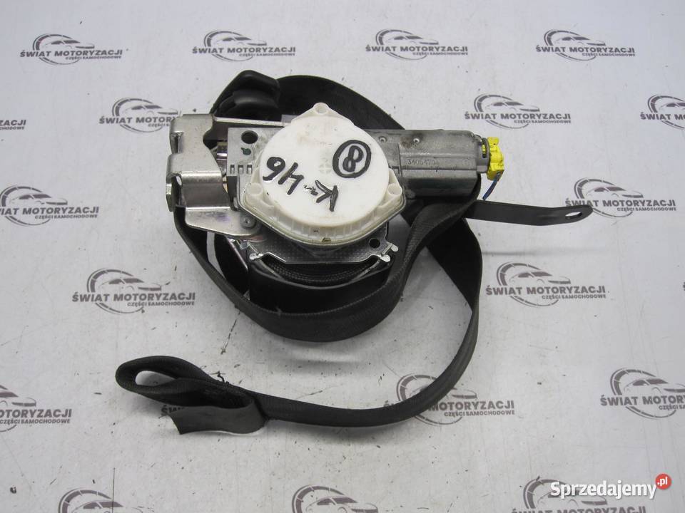 FORD FIESTA MK7 VII 09r pas bezpieczeństwa prawy