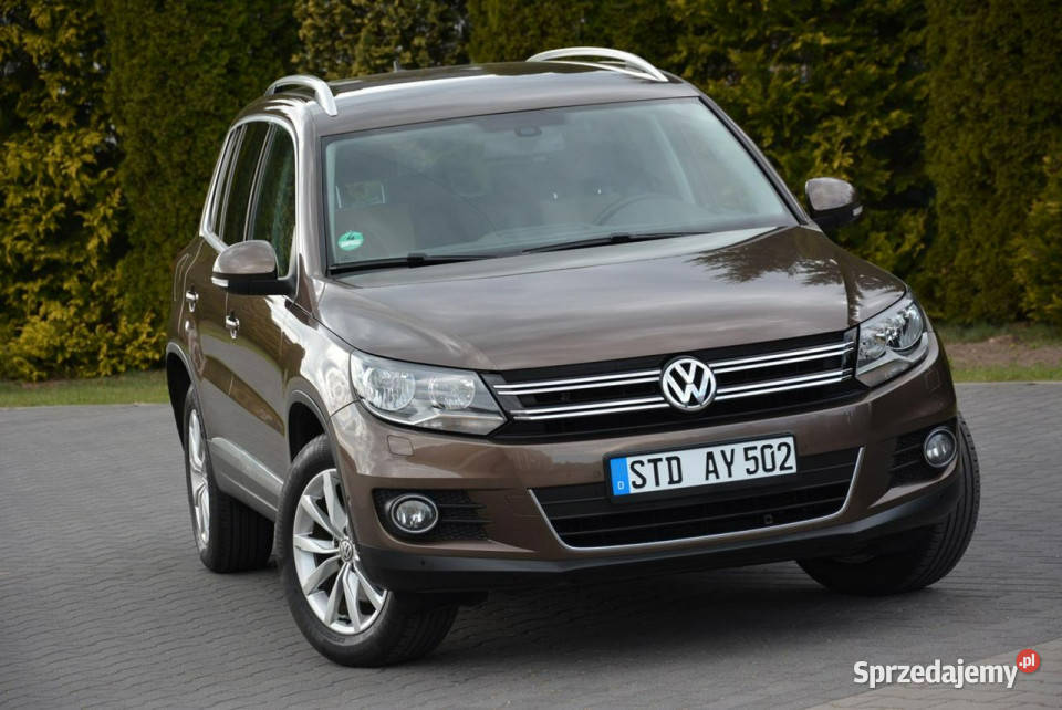 Volkswagen Tiguan Lift Toffee Brown Navi brązowy Ostrów Mazowiecka sprzedam