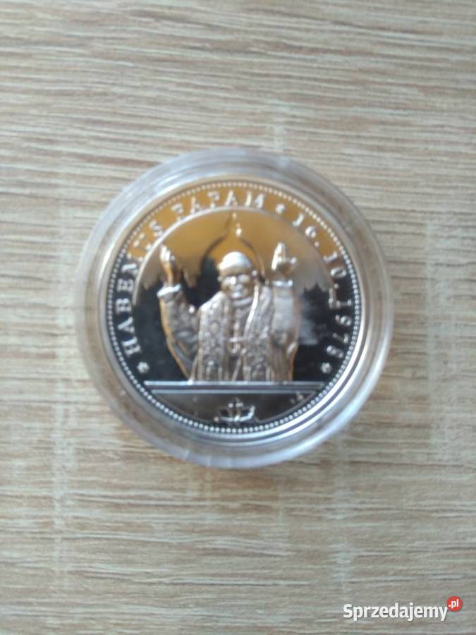 37 Medal okolicznościowy JP 2 Habemus Papam Chrząstawa Mała sprzedam