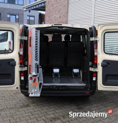 Rampa OBROTOWA podjazd wózek inwalidzki motor H