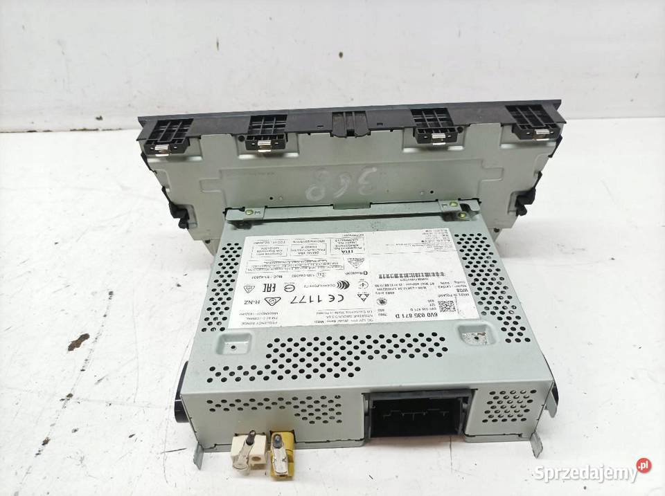 RADIONAWIGACJA FABRYCZNE 17R 6V0035871D Skoda