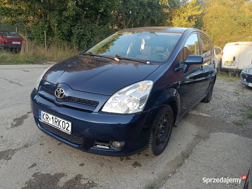 Toyota Corolla Verso 22 D4D 136 Rok produkcji 2006 Kraków