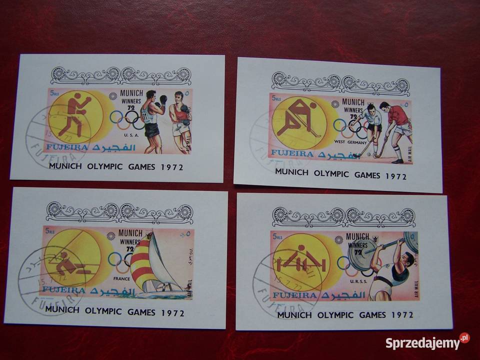 Fujeira CTO 1972 Olimpiada Monachium 72