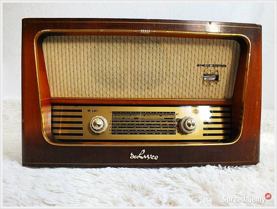 Stare lampowe Radio Sonneberg ILUMENAU 850 z lat Antyki Żary