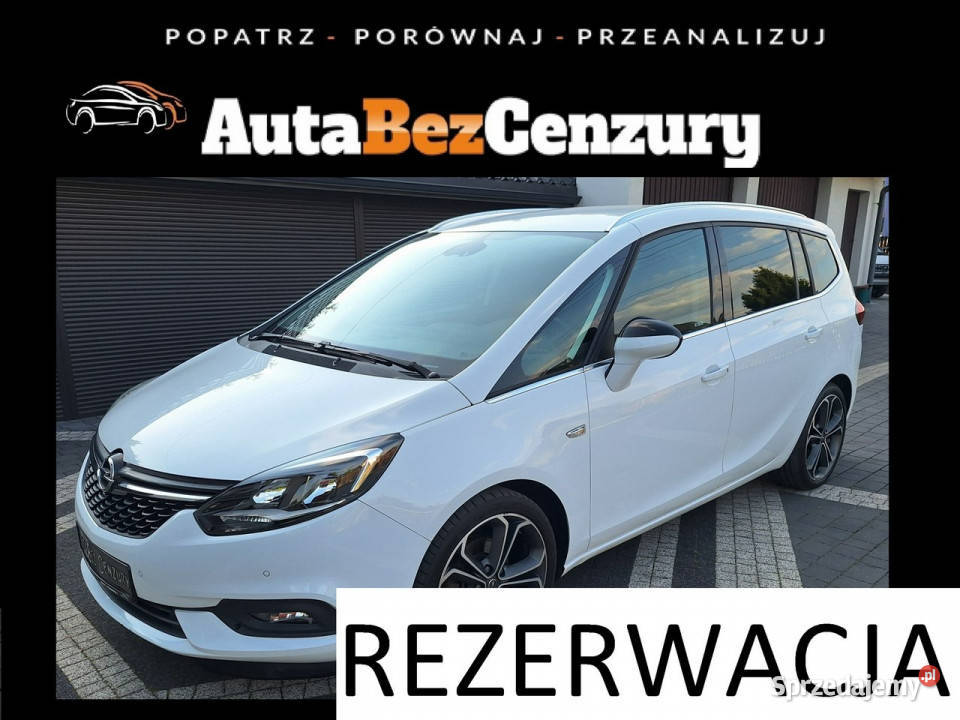 Opel Zafira 14 Turbo 140 Automat Business wielofunkcyjna kierownica Mysłowice sprzedam