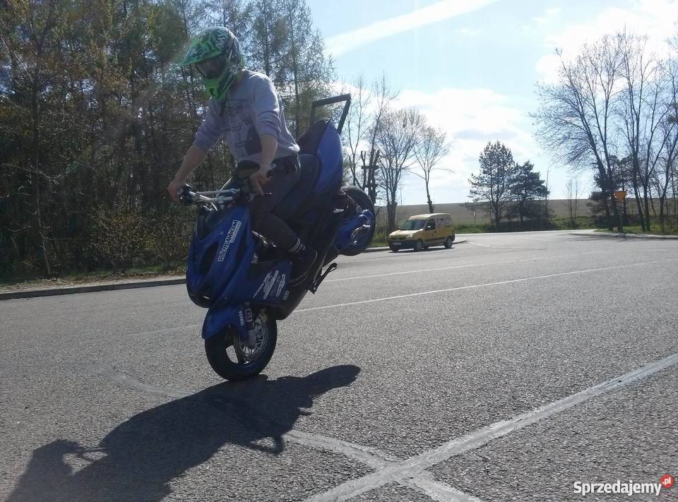 Yamaha Aerox stunt minarelli horizontal Okazja Tomaszów Lubelski