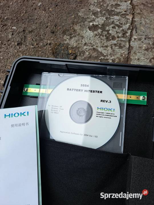 HIOKI 3554 Tester akumulatorów śląskie Cynków sprzedam