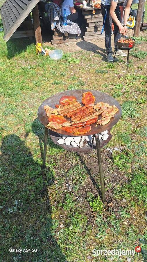 Patelnia na grill 550 mm z brony producent kujawsko-pomorskie